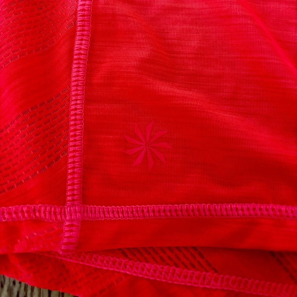 ATHLETA Women’s Orange/Red Racer Back Tank Size XS - Picture 5 of 7